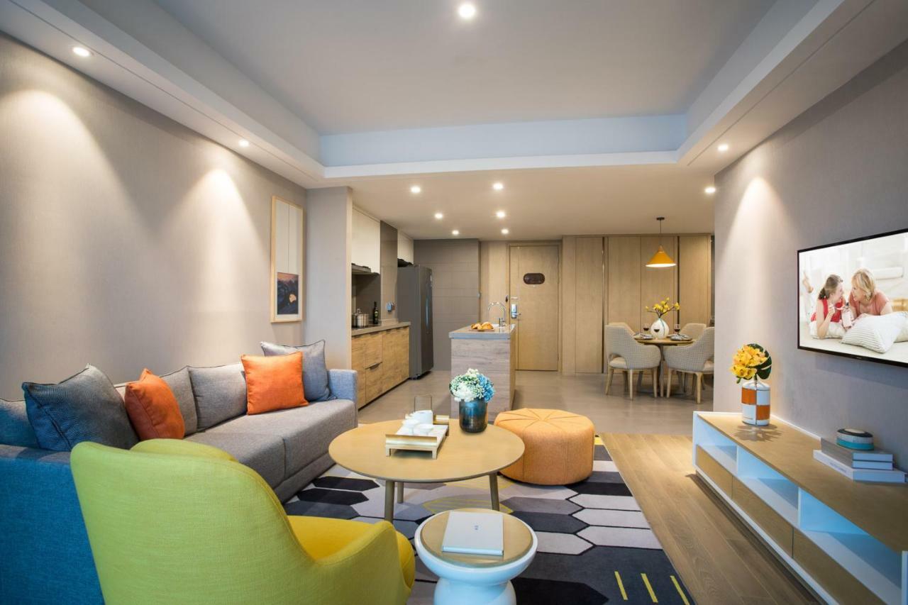 Citadines Keqiao Shaoxing Aparthotel Bagian luar foto